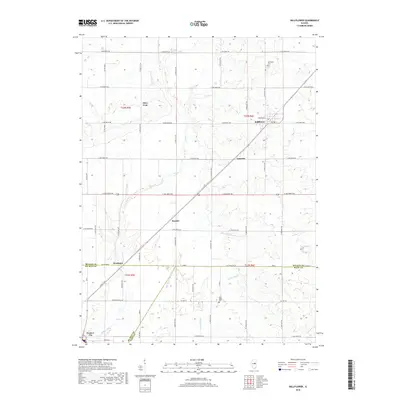 2018 Map of Bellflower, 2018 Print