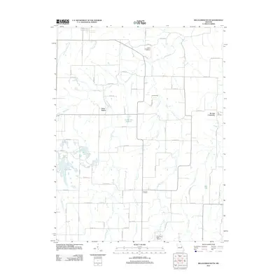2012 Map of Bellflower South, 2012 Print