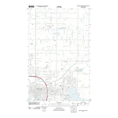 2011 Map of Bellingham North, 2011 Print