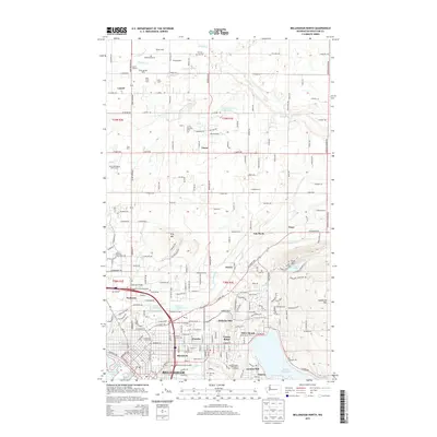2014 Map of Bellingham North, 2014 Print