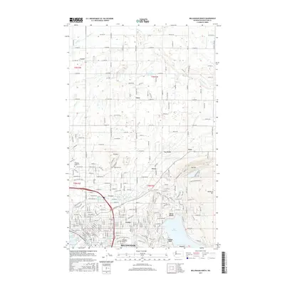 2017 Map of Bellingham North, 2017 Print