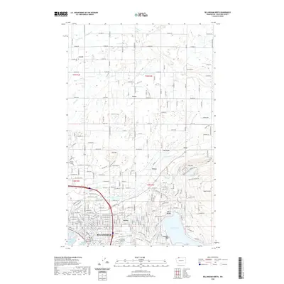 2020 Map of Bellingham North, 2020 Print