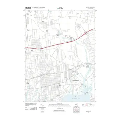 2010 Map of Bellport, 2010 Print