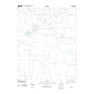 2010 Map of Bells, 2010 Print