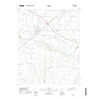 2019 Map of Bells, 2019 Print