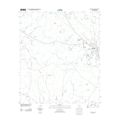 2013 Map of Bellville, 2013 Print