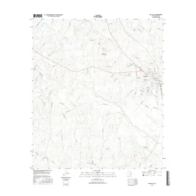 2016 Map of Bellville, 2016 Print