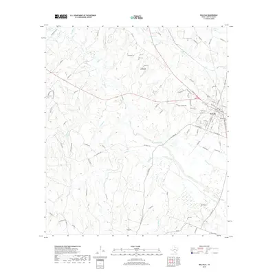 2019 Map of Bellville, 2019 Print
