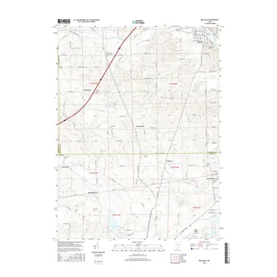 2016 Map of Bellville, 2016 Print