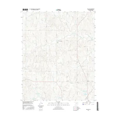 2016 Map of Bellvue, 2016 Print