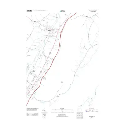 2013 Map of Bellwood, 2013 Print