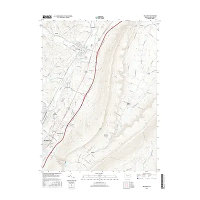 2016 Map of Bellwood, 2016 Print