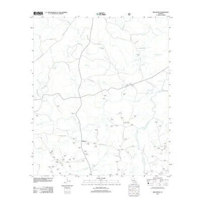 2012 Map of Bellwood, 2012 Print