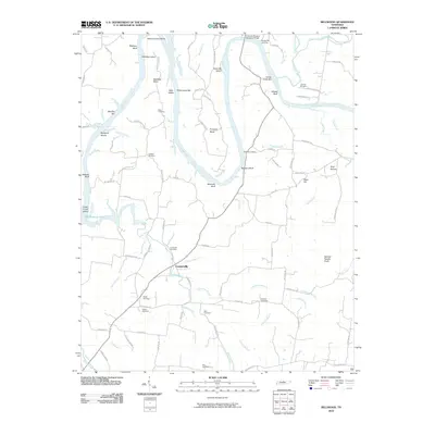 2010 Map of Bellwood, 2010 Print