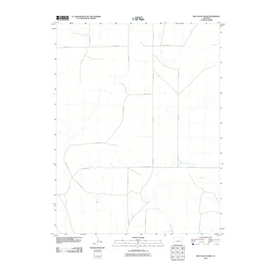 2010 Map of Bellyache Creek, 2010 Print
