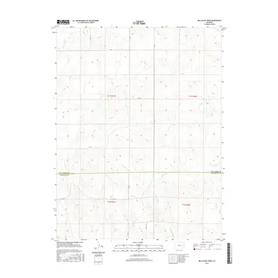 2016 Map of Bellyache Creek, 2016 Print