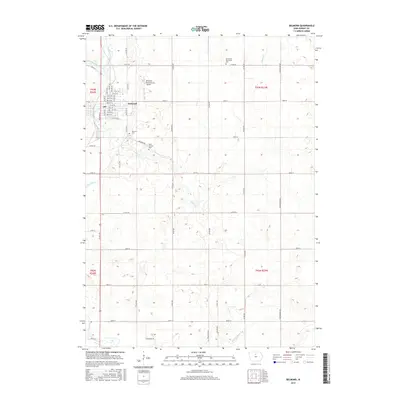 2015 Map of Belmond, 2015 Print