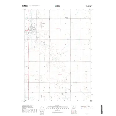 2018 Map of Belmond, 2018 Print