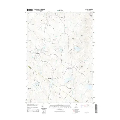 2015 Map of Belmont, 2015 Print