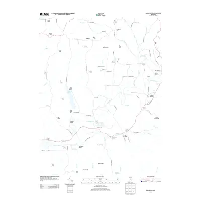 2013 Map of Belmont, 2013 Print