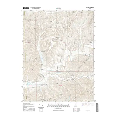 2016 Map of Belmont, 2016 Print