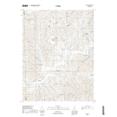 2019 Map of Belmont, 2019 Print