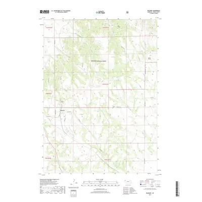 2017 Map of Belmont, 2017 Print