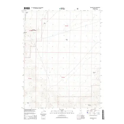 2014 Map of Belmont East, 2014 Print