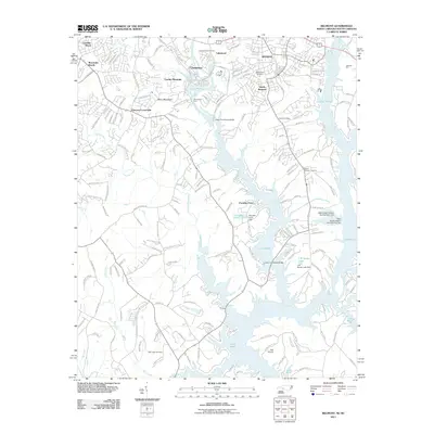 2011 Map of Belmont, 2011 Print