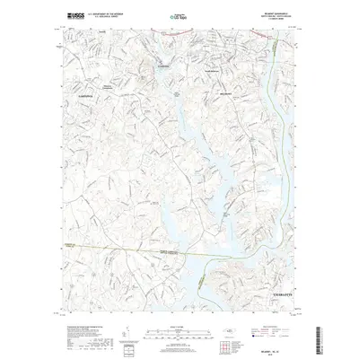 2019 Map of Belmont, 2019 Print