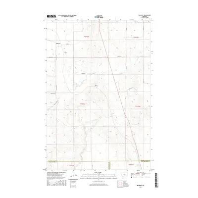 2017 Map of Belmont, 2017 Print