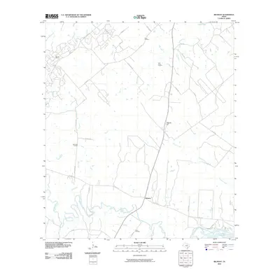2010 Map of Belmont, 2010 Print