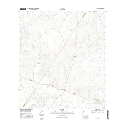 2016 Map of Belmont, 2016 Print