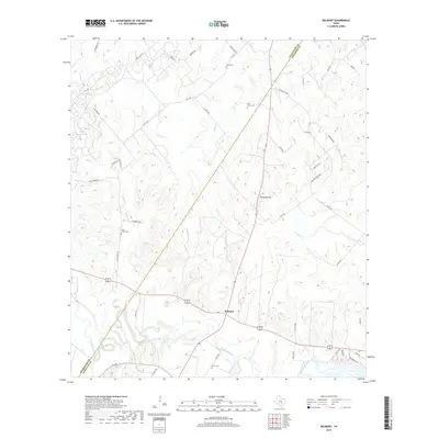 2019 Map of Belmont, 2019 Print