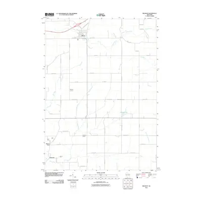 2010 Map of Belmont, 2010 Print
