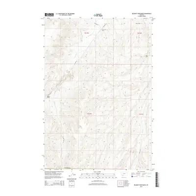 2014 Map of Belmont Park Ranch, 2014 Print