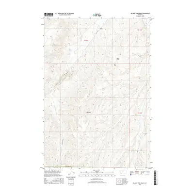 2017 Map of Belmont Park Ranch, 2017 Print