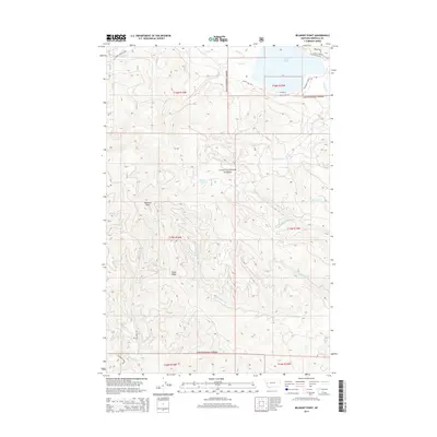 2014 Map of Belmont Point, 2014 Print