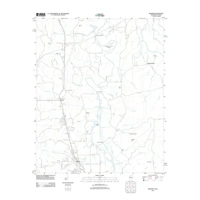 2012 Map of Belmont, 2012 Print