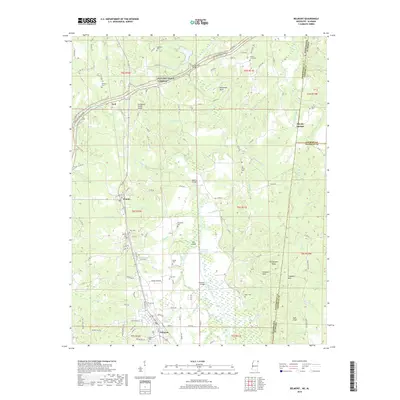 2018 Map of Belmont, 2018 Print