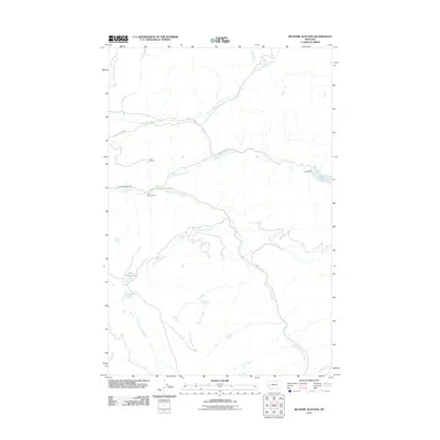 2011 Map of Belmore Sloughs, 2011 Print