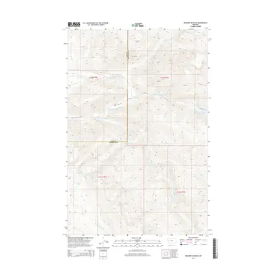 2014 Map of Belmore Sloughs, 2014 Print