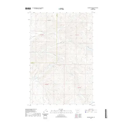 2020 Map of Belmore Sloughs, 2020 Print