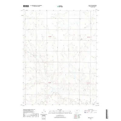 2018 Map of Beloit SW, 2018 Print