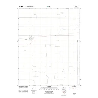 2012 Map of Belpre, 2012 Print