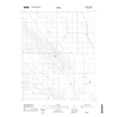 2018 Map of Belridge, 2018 Print