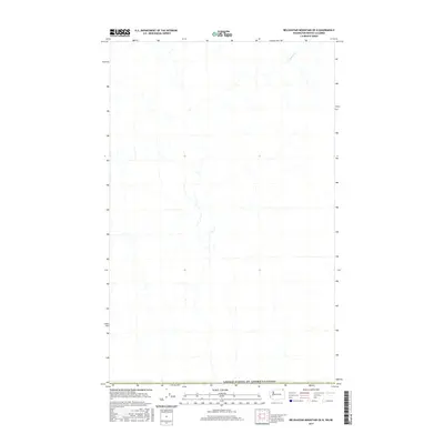 2017 Map of Belshazzar Mountain OE N, 2017 Print