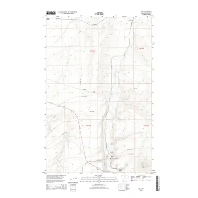 2014 Map of Belt, 2014 Print