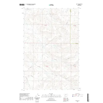 2020 Map of Belt NE, 2020 Print