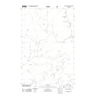2011 Map of Belt Park Butte, 2011 Print